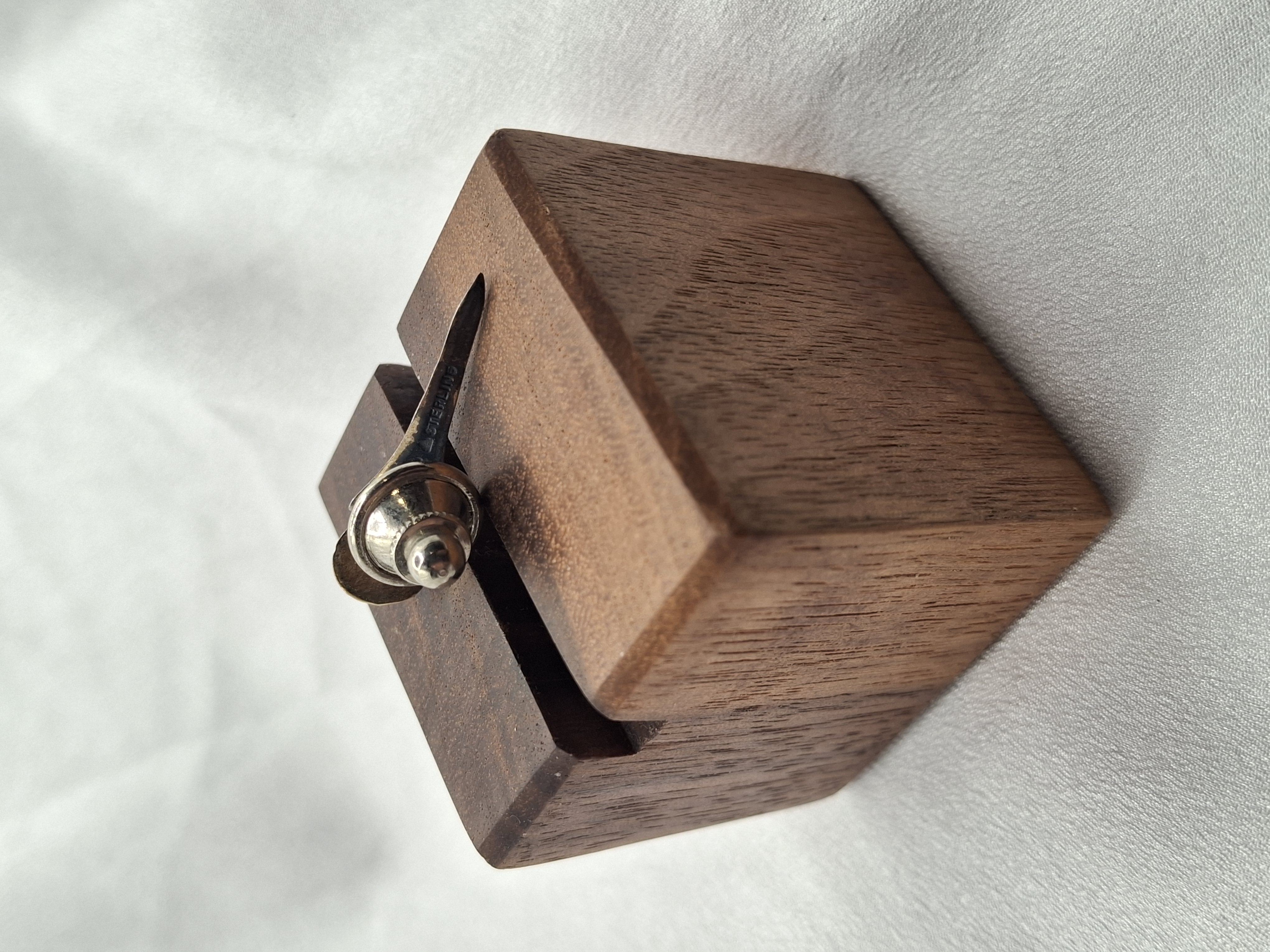 Image 5 for Vintage Sterling Silver Golf Tee Lapel Pin