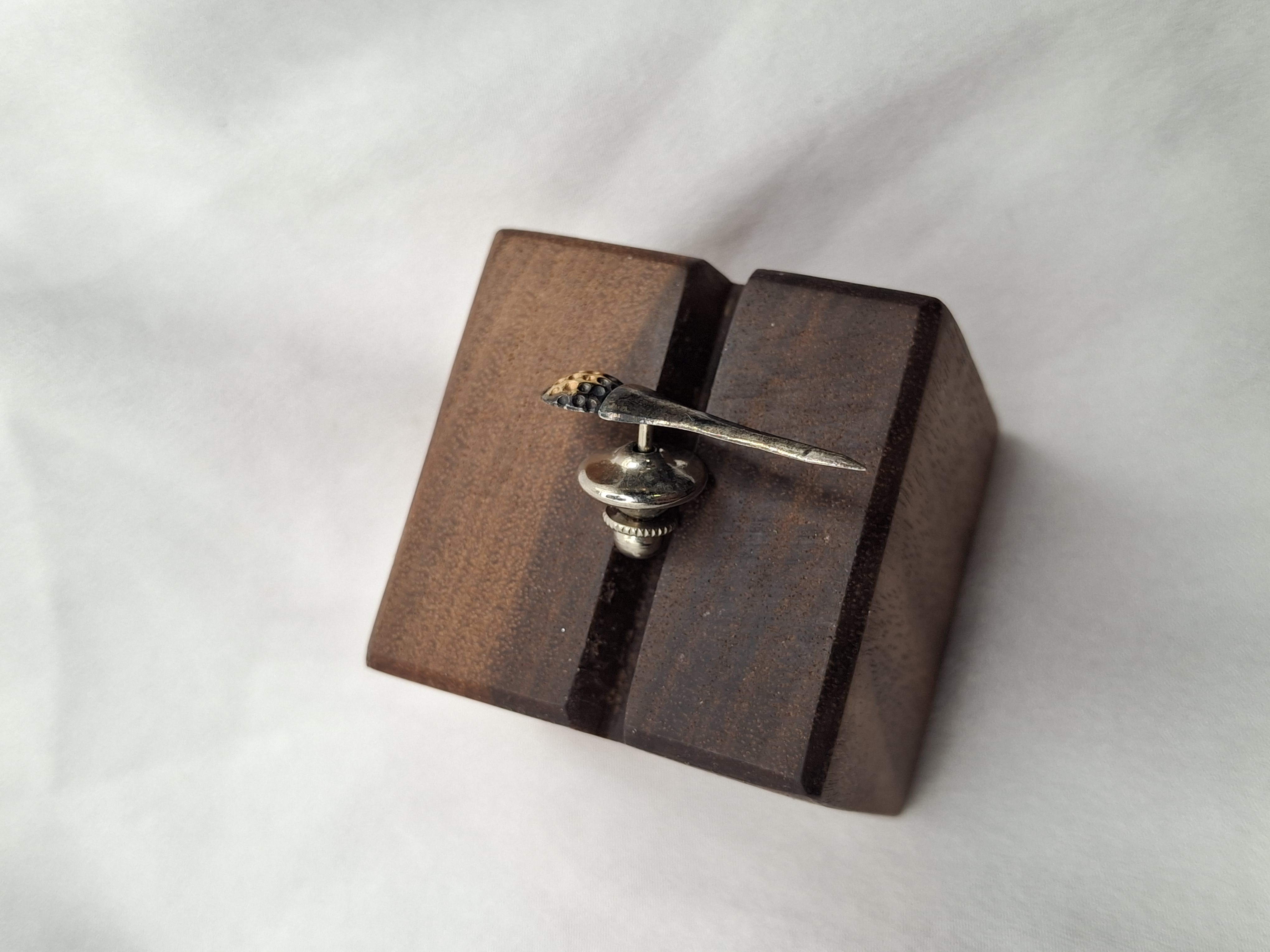 Image 4 for Vintage Sterling Silver Golf Tee Lapel Pin