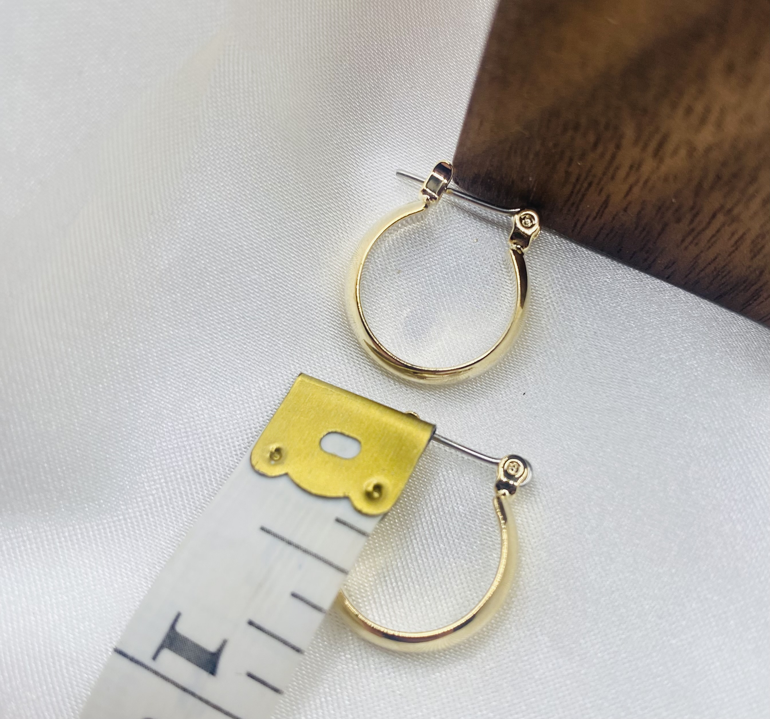 Image 5 for Gold Hoop Earrings - NWT