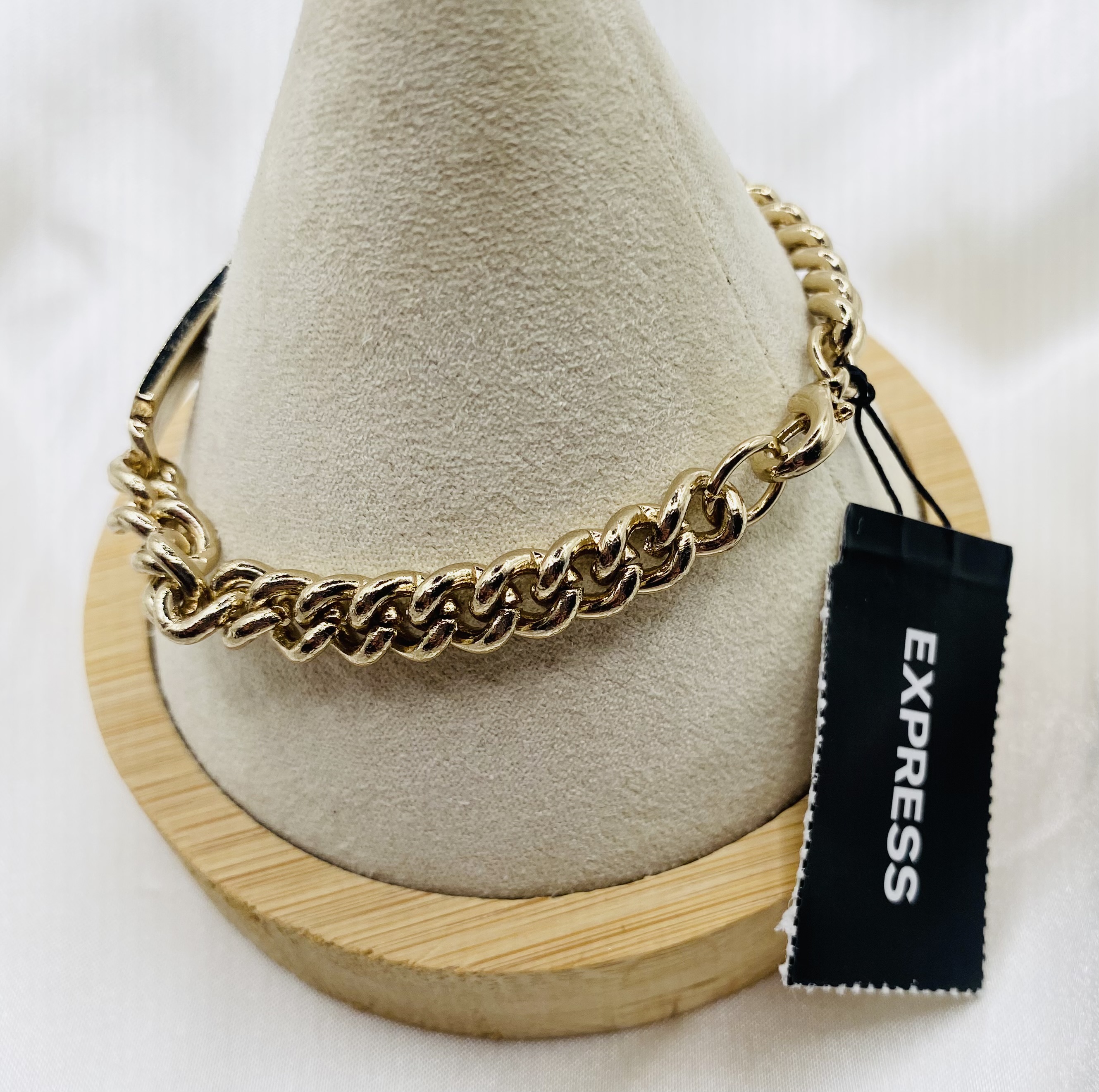 Image 4 for Gold ID Bracelet - Chain & ID Tag - NWT