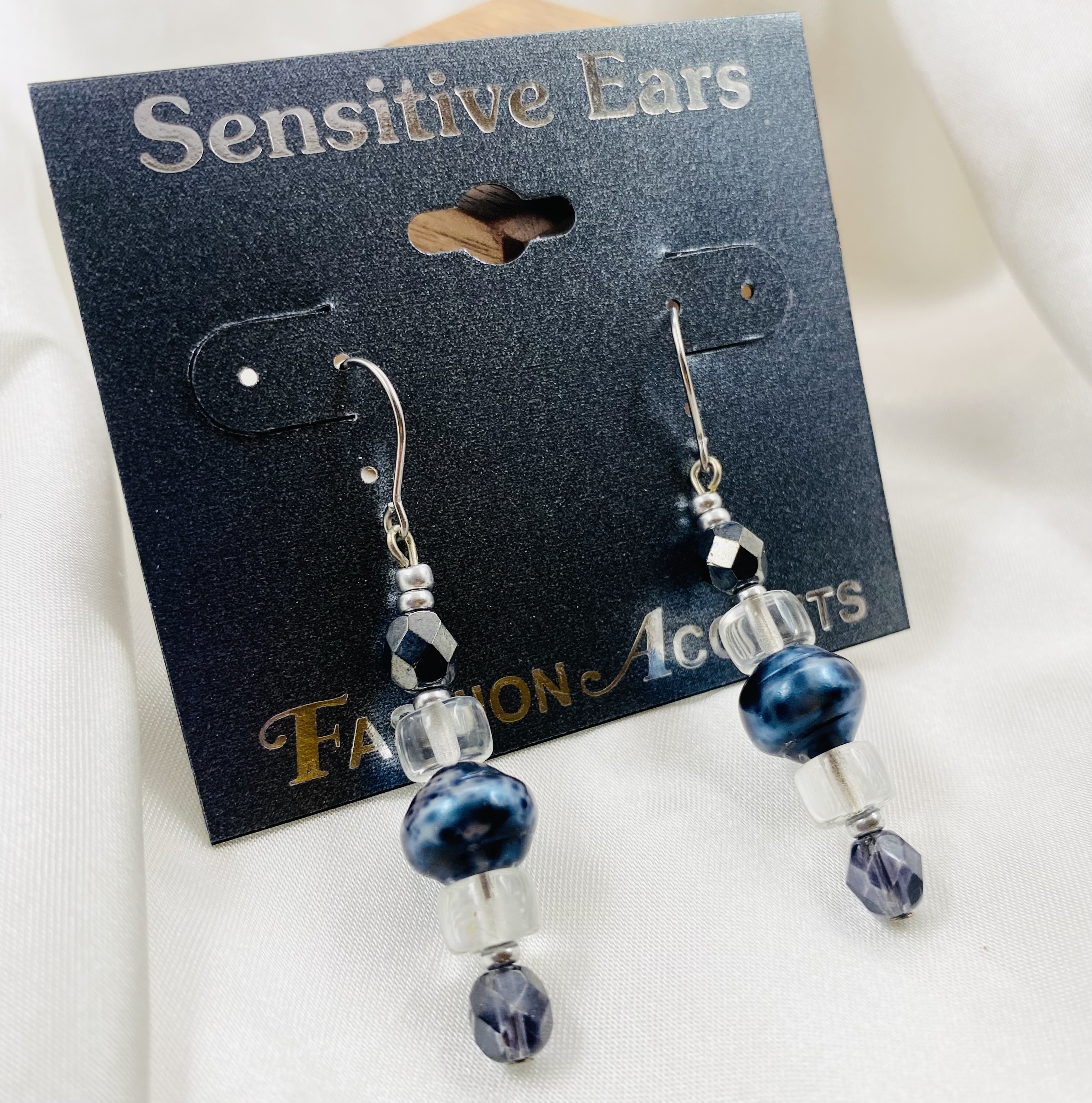 Fashion Accents Sensitive Ears Dangle Earrings - NWT