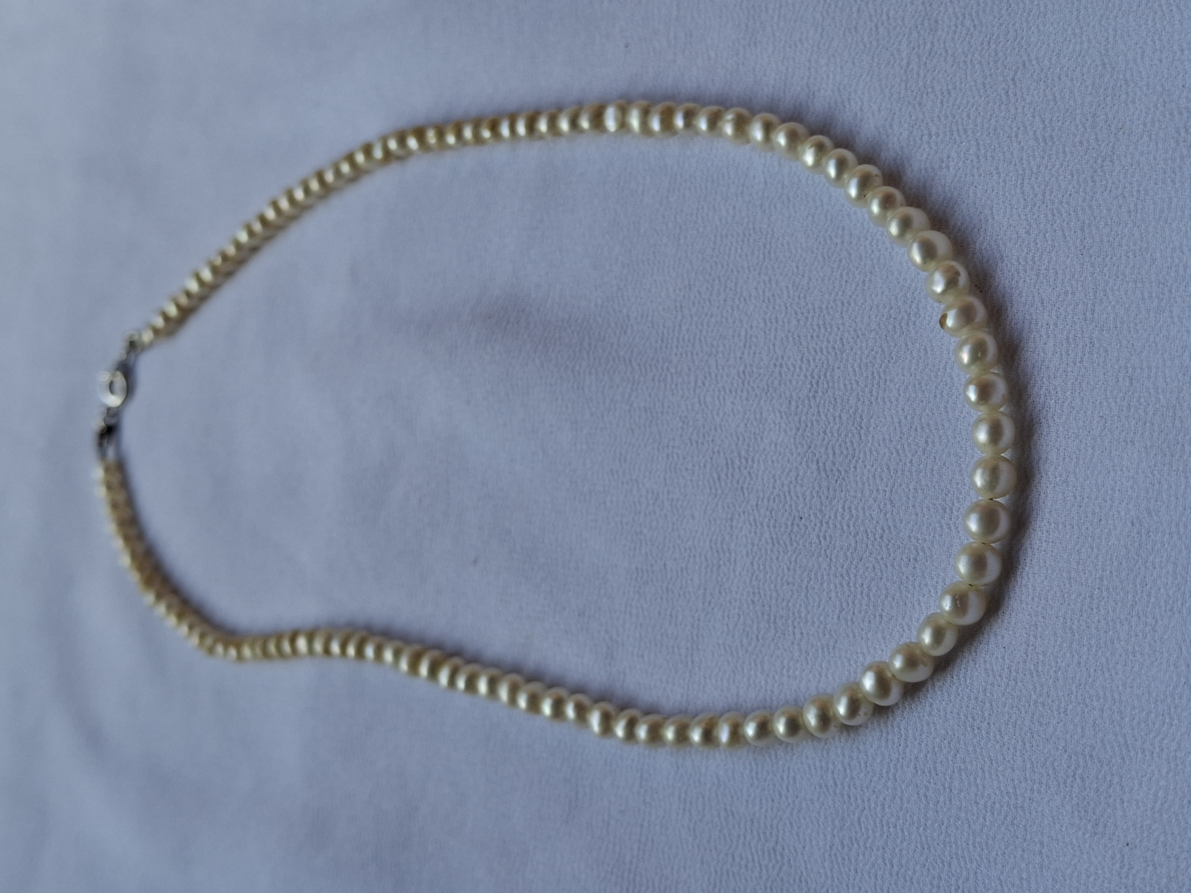 Image 3 for Vintage Pearl Necklace - Classic Cream - Elegant Jewelry